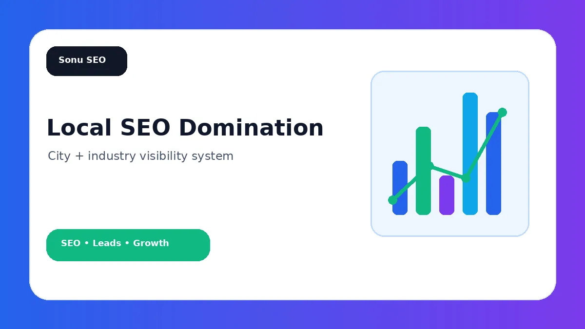 Local SEO for Doctors in Bettiah local SEO visual